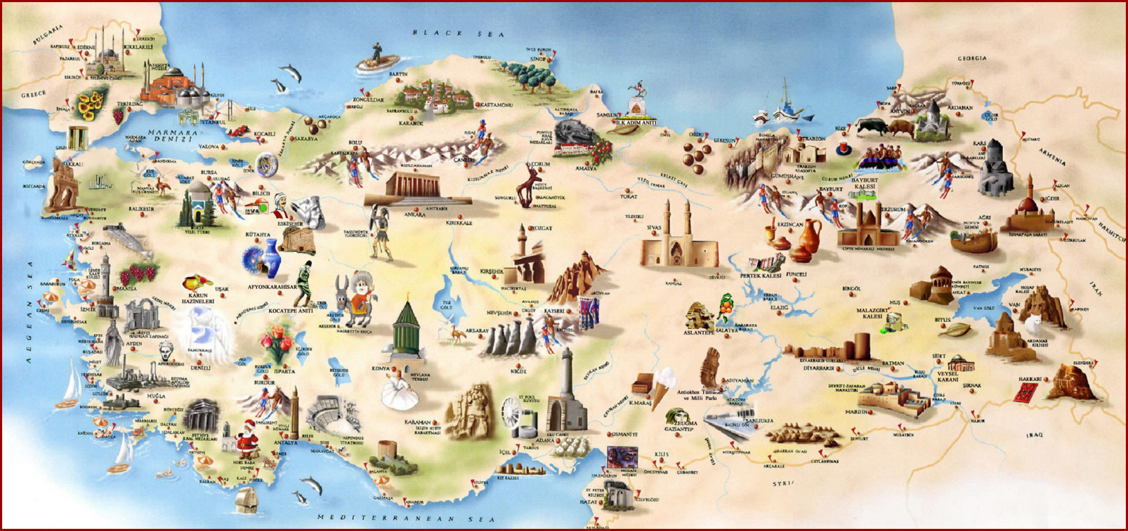 TÜRKİYE'DE TURİZM